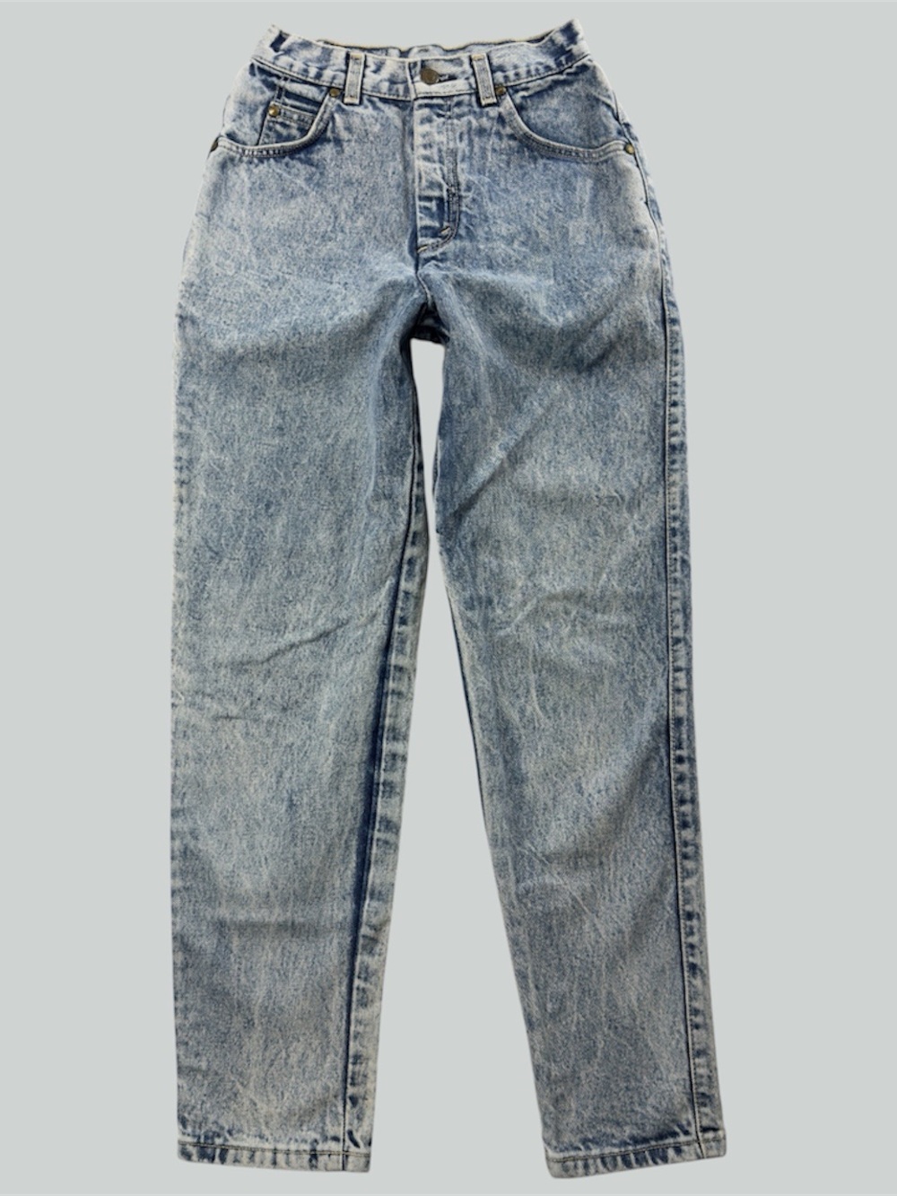 Levi’s USA acid wash mom jeans vintage 80s tapered fit - Picture 3 of 15